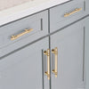Luxury Design Kitchen Cabinet Handles Drawer Bar Handle Pull Gold 160MM