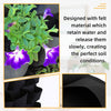 72 Pockets Wall Hanging Planter Planting Grow Bag Vertical Garden Vegetable Flower Black