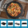 Korean Grill Pan Nonstick 6 Layer 40cm Round BBQ Griddle Indoor or Outdoor Cooking