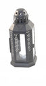 Dark Grey Metal Miners Lantern Summer Wedding Home Party Room Balconey Deck Decoration 21cm Tealight Candle