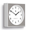 Newgate Burger & Chips Wall Clock Posh Grey