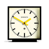 Newgate Amp Mantel Clock Black With Yellow Hands