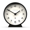 Newgate M Mantel Clock Cave Black