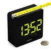 Newgate Space Hotel Orbatron Alarm Clock Black Case - Black Lens - Green Led