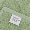 Linenland Bath Towel Set - 4 Piece Cotton Washcloths - Sage Green