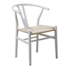 White Hans Wegner Replica Wishbone Chairs (Set of 2)