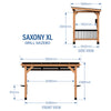 Backyard Discovery Saxony Grill/BBQ XL Gazebo