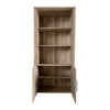 Display Shelf Book Case Stand Bookshelf Natural Wood like MDF in Oak Colour