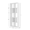 12 Cube Storage Organizer Wood Bookcase Cabinet Bookshelf Storage Wall Shelf Organizer Display Stand Home Office