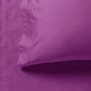 1000TC Ultra Soft Fitted Sheet & 2 Pillowcases Set - Double Size Bed - Purple