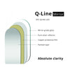 Q-Line Oval LED Bathroom Wall Mirror