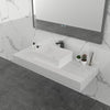 Rectangle Cast stone - Solid Surface Basin 500mm