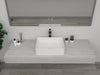 Rectangle Cast stone - Solid Surface Basin 500mm