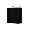 Two-Door Shelf Office Gym Filing Storage Locker Cabinet Safe