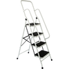 Foldable Non Slip 4 Step Steel Ladder