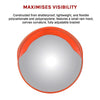 60cm Round Convex Mirror Blind Spot Safety Traffic Driveway Shop Wide Angle