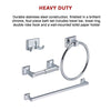 4 Piece Towel Bar Set Bath Accessories Bathroom Hardware