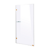 800 x 2100mm Frameless 10mm Safety Glass Shower Screen