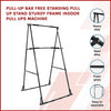 Pull-up Bar Free Standing Pull up Stand Sturdy Frame Indoor Pull Ups Machine