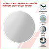 70cm LED Wall Mirror Bathroom Mirrors Light Decor Round