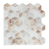Tiles 3D Peel and Stick Wall Tile Shell Mosaic 10 Sheets