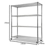 Modular Wire Storage Shelf 1500 x 600 x 1800mm Steel Shelving