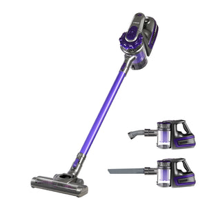 Devanti 150 Cordless Handheld Stick Vacuum Cleaner 2 Speed   Purple And Grey